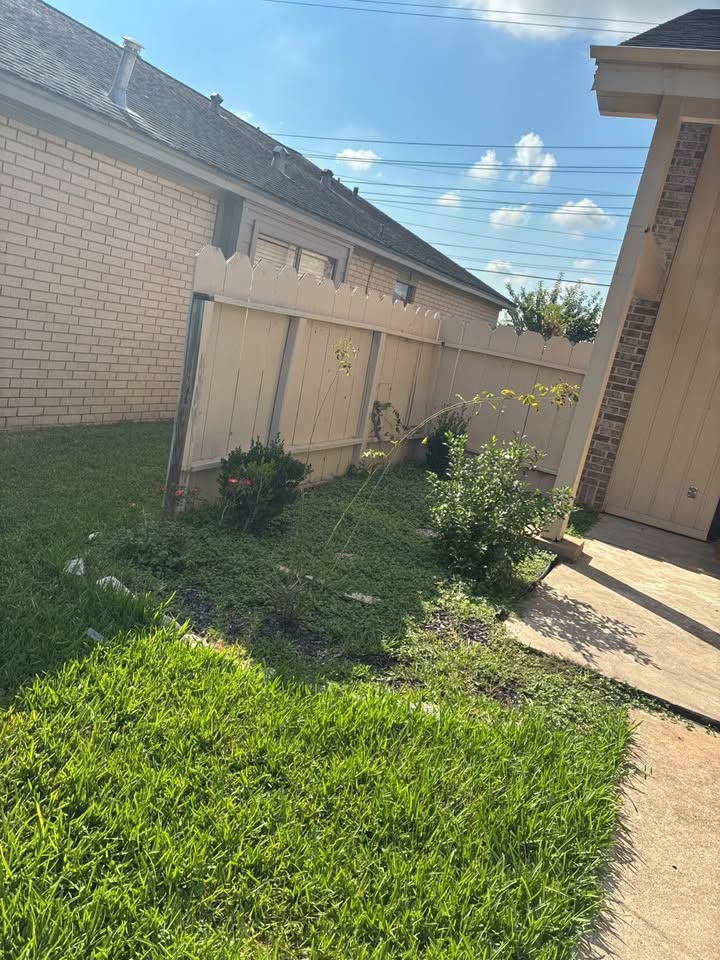 Mulch refresh before
